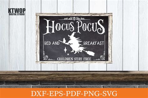 Hocus pocus witdh silhouette